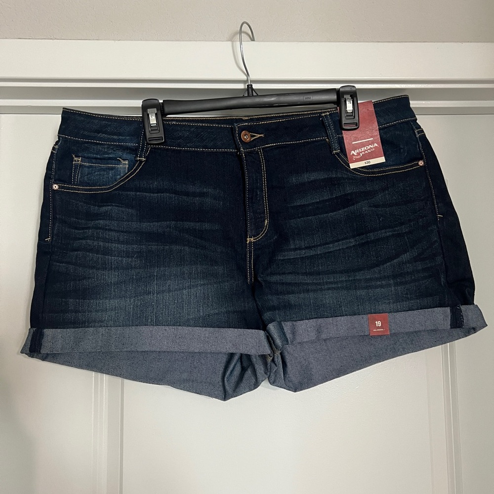 Arizona Jean Company Dark Blue Jean Shorts